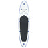 Stand Up Paddle Board Set SUP Surfboard Inflatable Blue and White