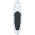 Stand Up Paddle Board Set SUP Surfboard Inflatable Blue and White