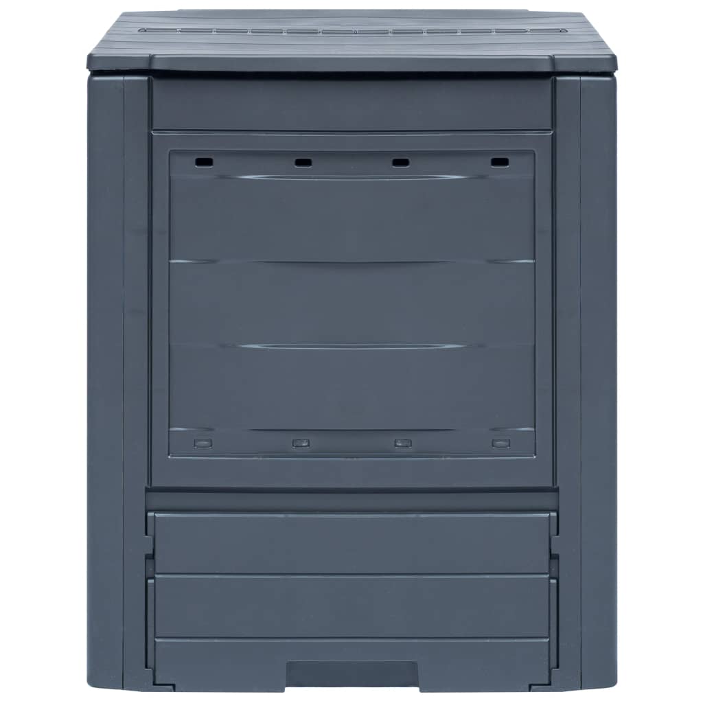 Garden Composters 2 pcs Grey 60x60x73 cm 520 L