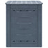 Garden Composters 3 pcs Grey 60x60x73 cm 780 L