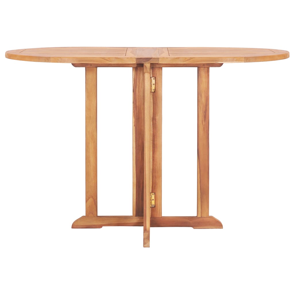 Folding Butterfly Garden Table 120x70x75 cm Solid Teak Wood