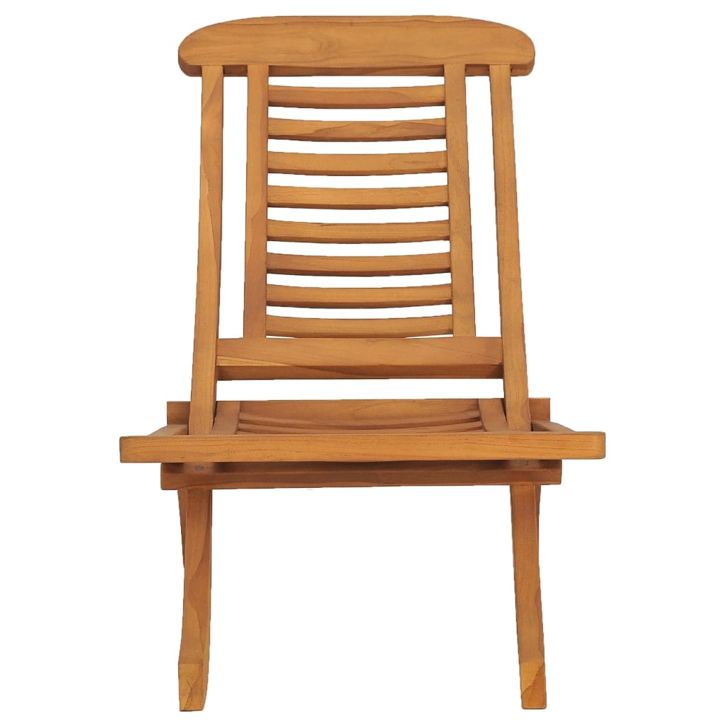 Folding Garden Chair Solid Teak Wood