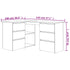 Corner Desk Concrete Grey 145x100x76 cm Engineered Wood