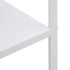 Microwave Cabinet White 60x39.6x123 cm Engineered Wood