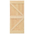 Door 90x210 cm Solid Pine Wood