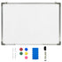 Magnetic Dry-erase Whiteboard White 70x50 cm Steel