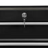 Tool Trolley with 5 Drawers Black 69x33x77 cm Steel