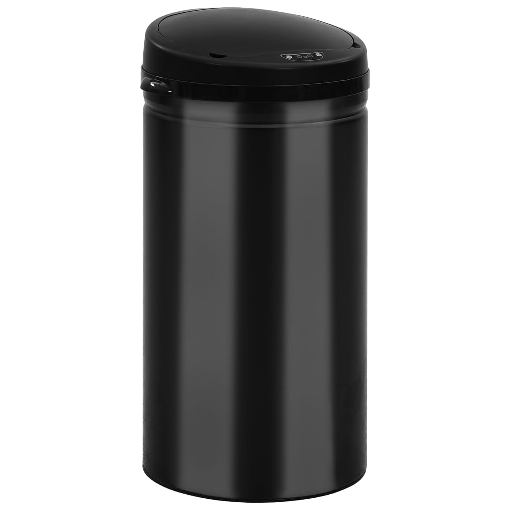 Automatic Sensor Dustbin 50 L Carbon Steel Black