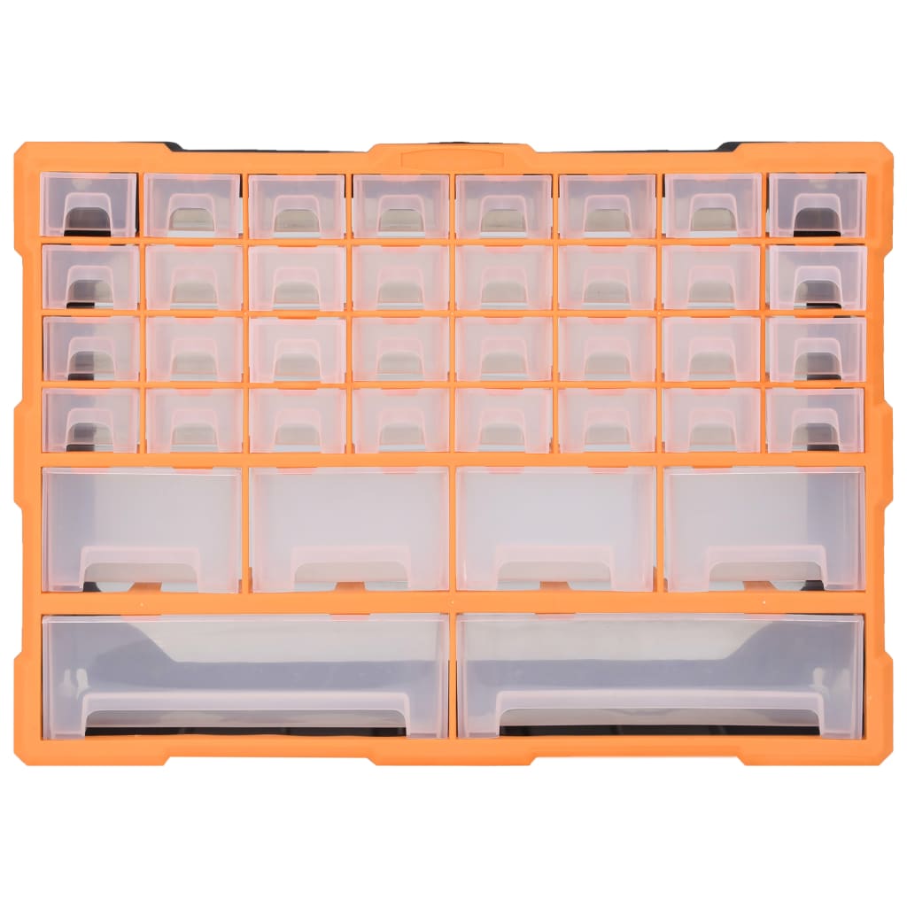 Multi-drawer Organiser with 38 Drawers 52x16x37.5 cm