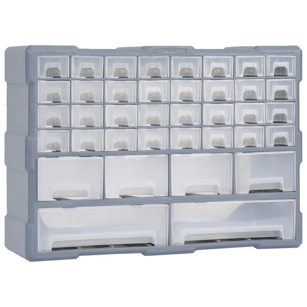 Multi-drawer Organiser with 38 Drawers 52x16x37.5 cm