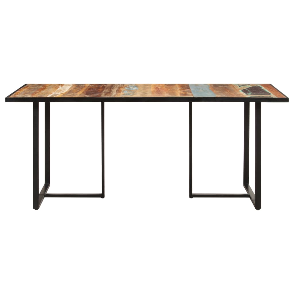 Dining Table 180 cm Solid Reclaimed Wood