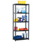 Storage Shelf 5-Tier Black 71x38x170 cm Plastic