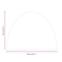Fireplace Glass Plate Half Round 800x600 mm