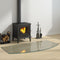 Fireplace Glass Plate 120x60 cm