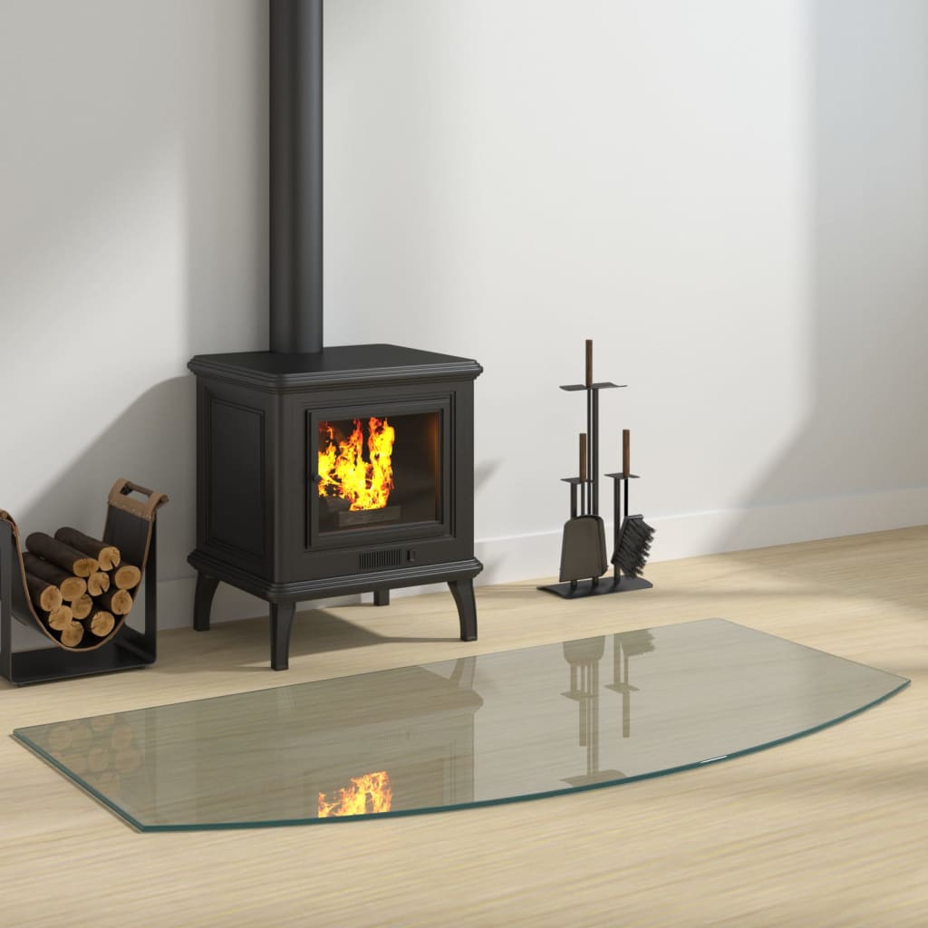 Fireplace Glass Plate 120x60 cm