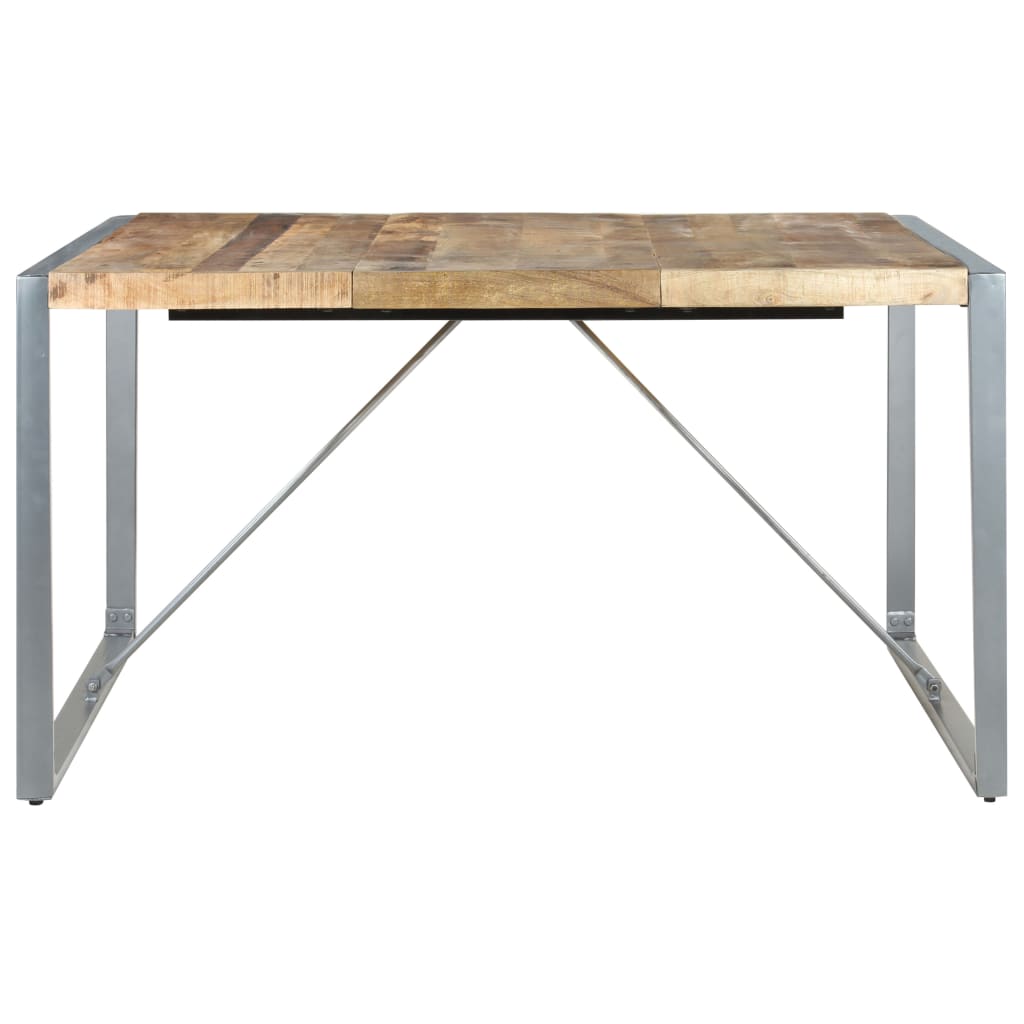 Dining Table 140x140x75 cm Solid Wood Mango