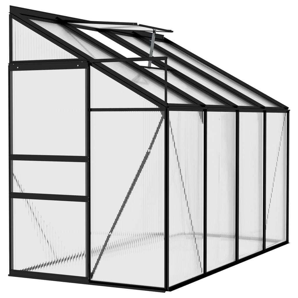 Greenhouse Anthracite Aluminium 5.02 m³