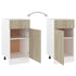 Drawer Bottom Cabinet Sonoma Oak 40x46x81.5 cm Engineered Wood