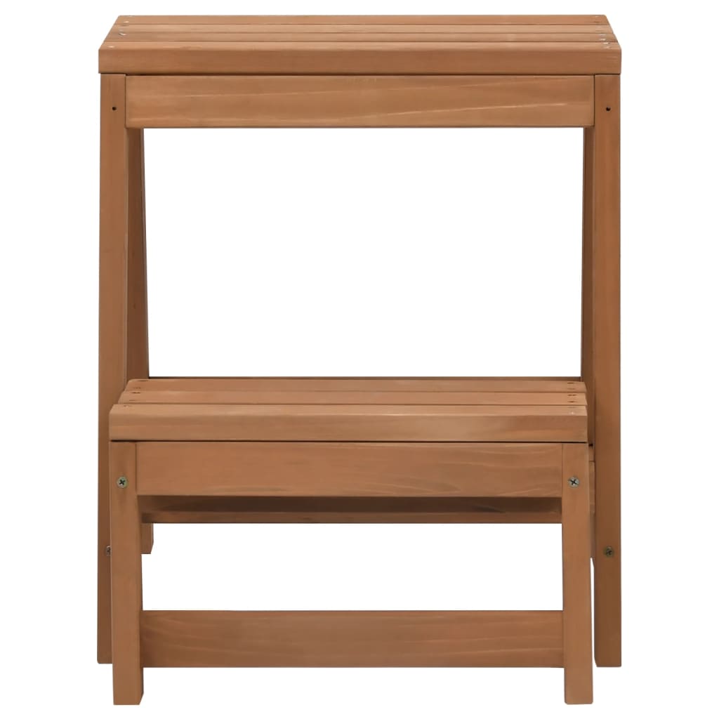 Foldable Step Stool Solid Firwood