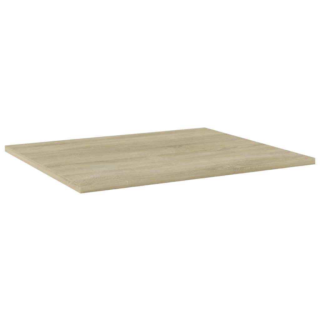 Bookshelf Boards 4 pcs Sonoma Oak 60x50x1.5 cm Engineered Wood