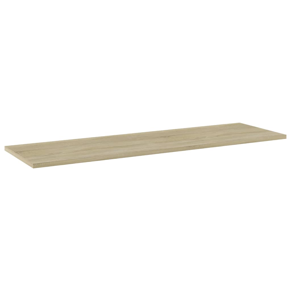 Bookshelf Boards 4 pcs Sonoma Oak 100x30x1.5 cm Engineered Wood