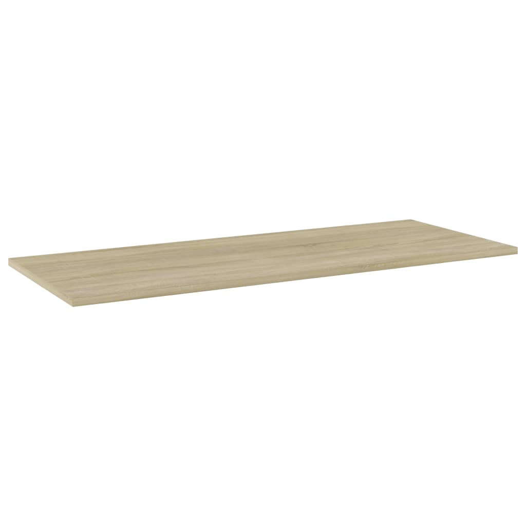 Bookshelf Boards 4 pcs Sonoma Oak 100x40x1.5 cm Engineered Wood