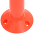 Traffic Control Bollards 10 pcs 75 cm PE