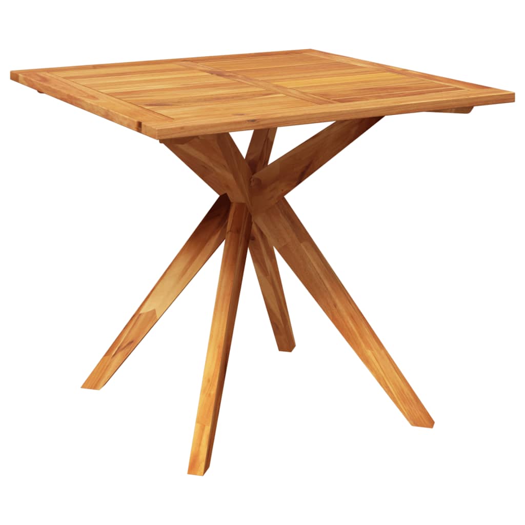 Garden Table 85x85x75 cm Solid Wood Acacia