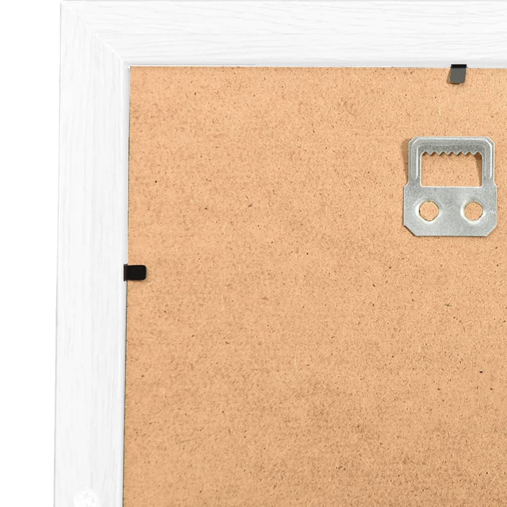 Collage Photo Frame for Picture 10 pcs 13x18 cm White MDF