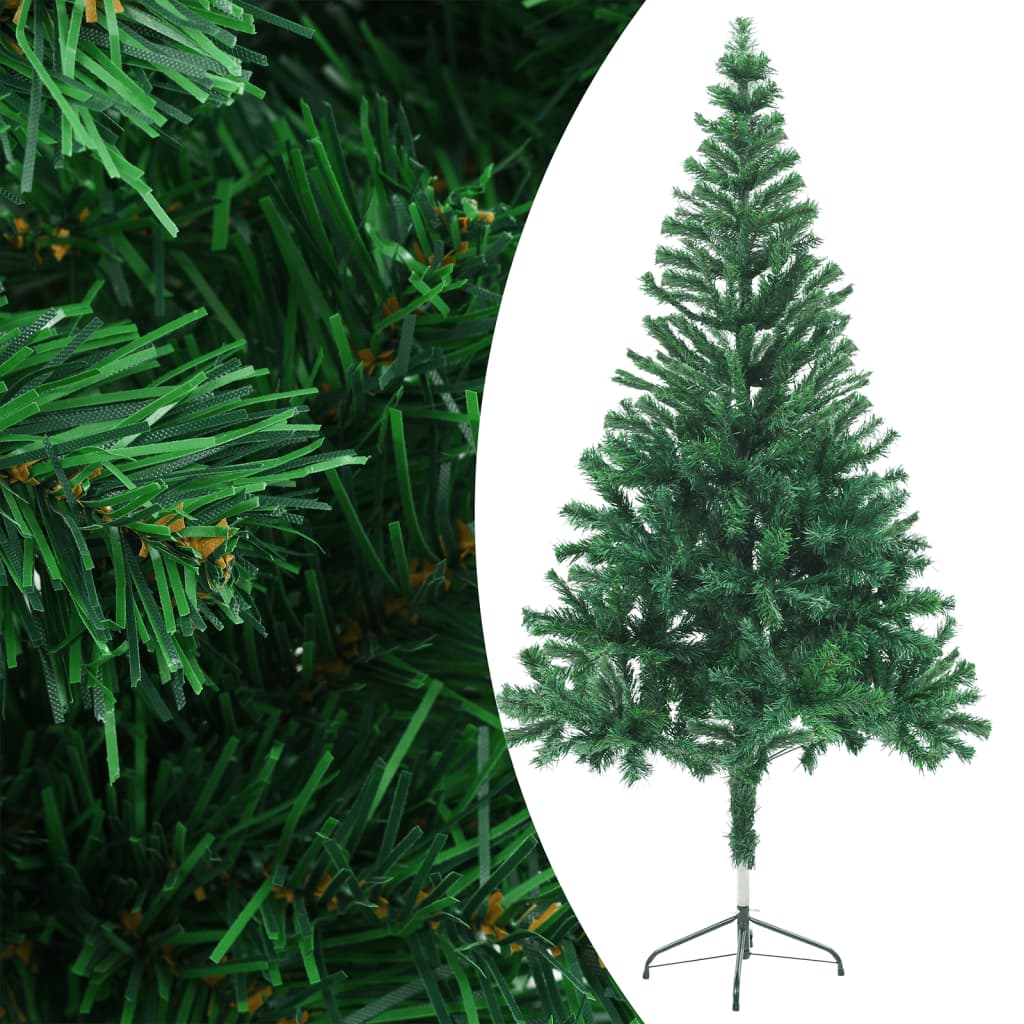 Artificial Pre-lit Christmas Tree with Stand 150 cm 380 Branches