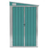 Wall-mounted Garden Shed Green 118x288x178 cm Galvanised Steel