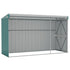 Wall-mounted Garden Shed Green 118x288x178 cm Galvanised Steel