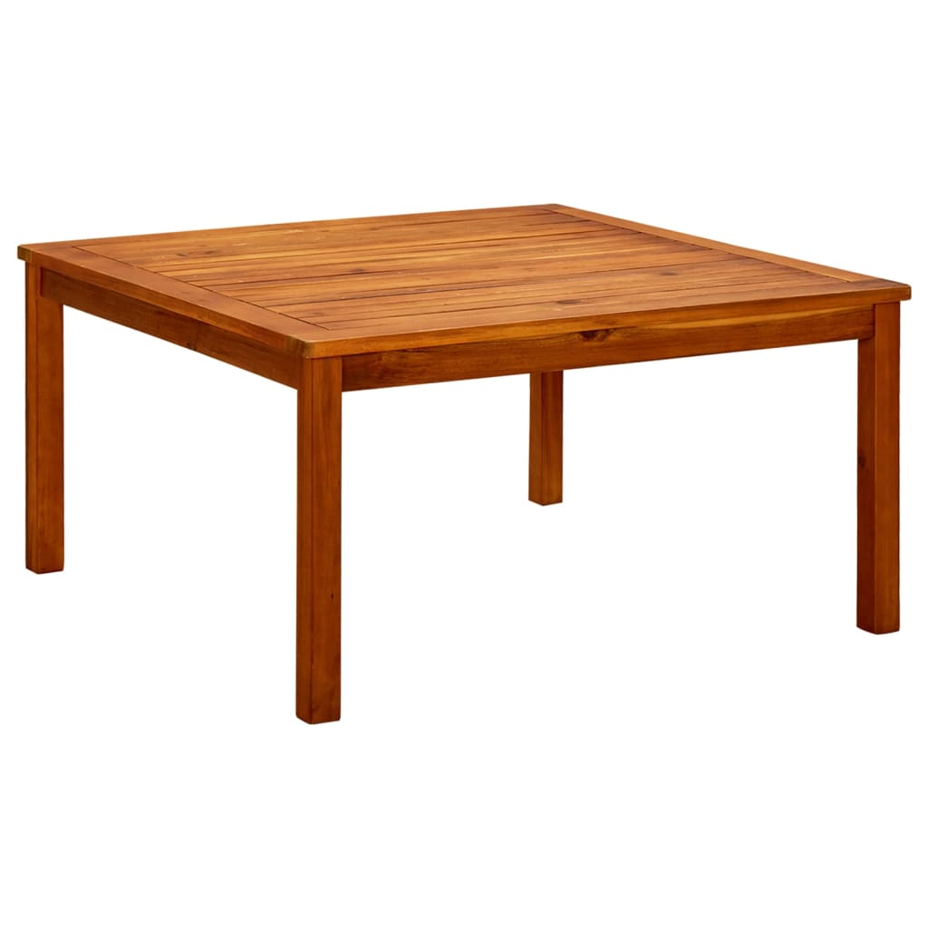 Garden Coffee Table 85x85x45 cm Solid Acacia Wood