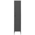 Locker Cabinet Anthracite 35x46x180 cm Steel