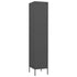 Locker Cabinet Anthracite 35x46x180 cm Steel