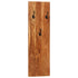 Wall-mounted Coat Racks 2 pcs 36x3x110 cm Solid Acacia Wood