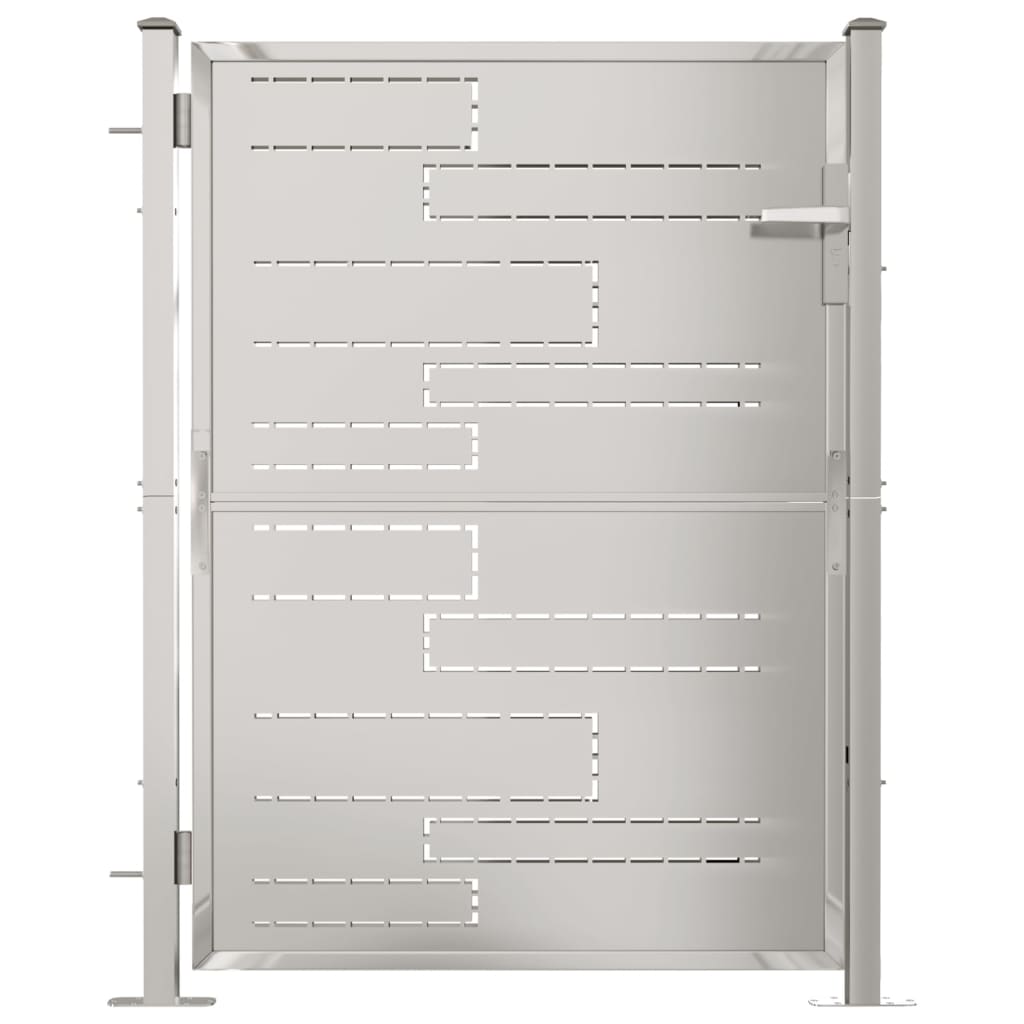 Garden Gate 100x125 cm Stainless Steel