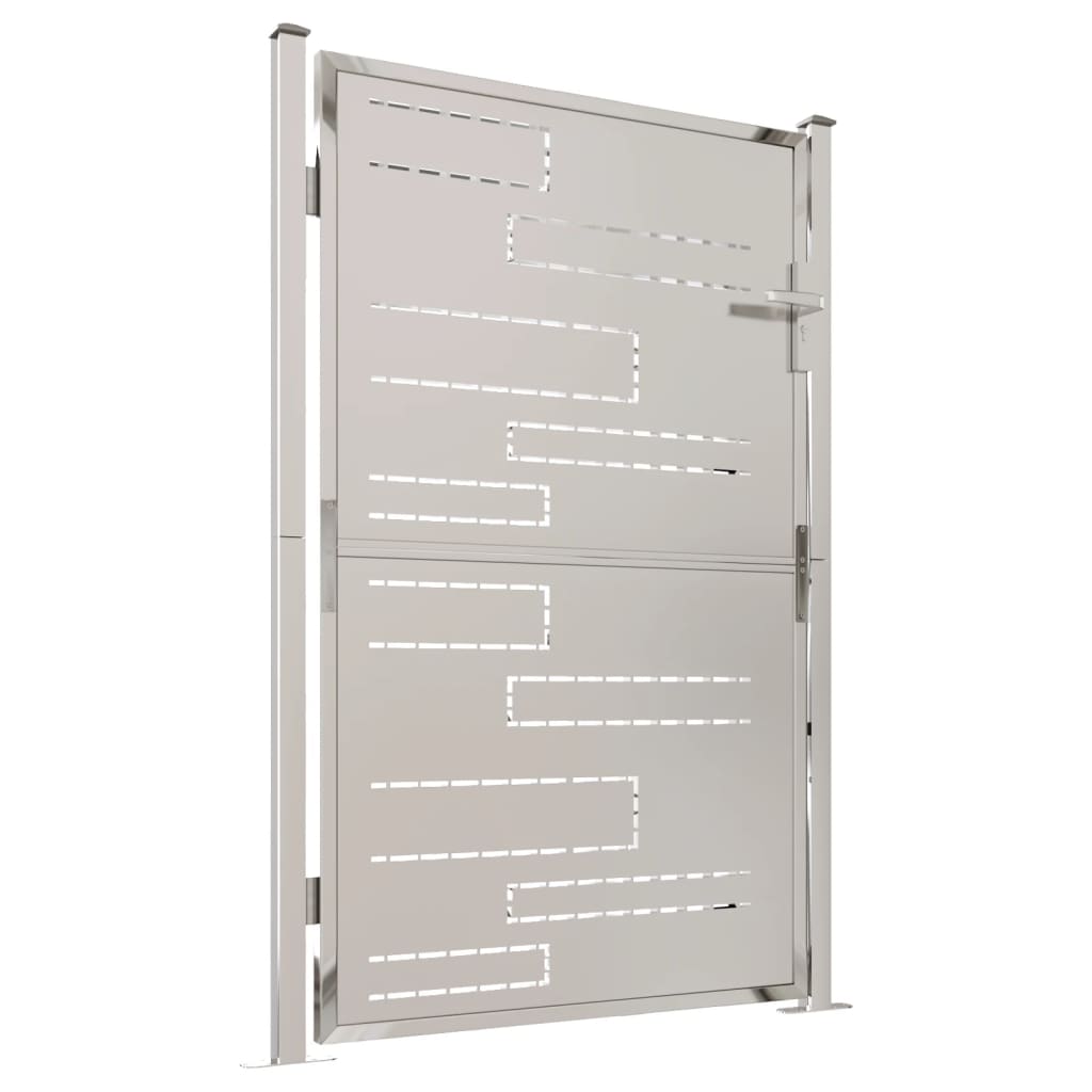 Garden Gate 100x150 cm Stainless Steel