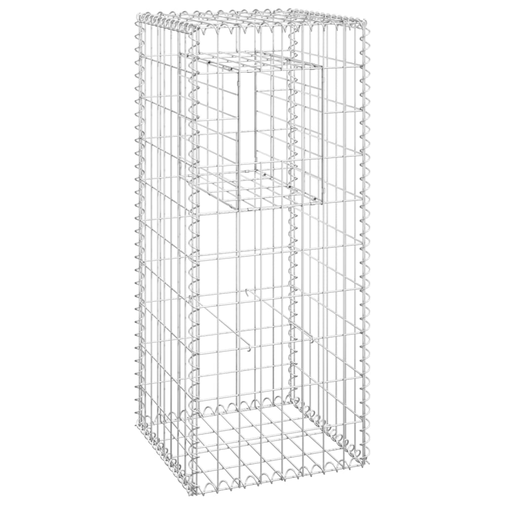 Gabion Basket Post 40x40x100 cm Iron