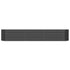 Garden Raised Bed Powder-coated Steel 224x40x36 cm Anthracite