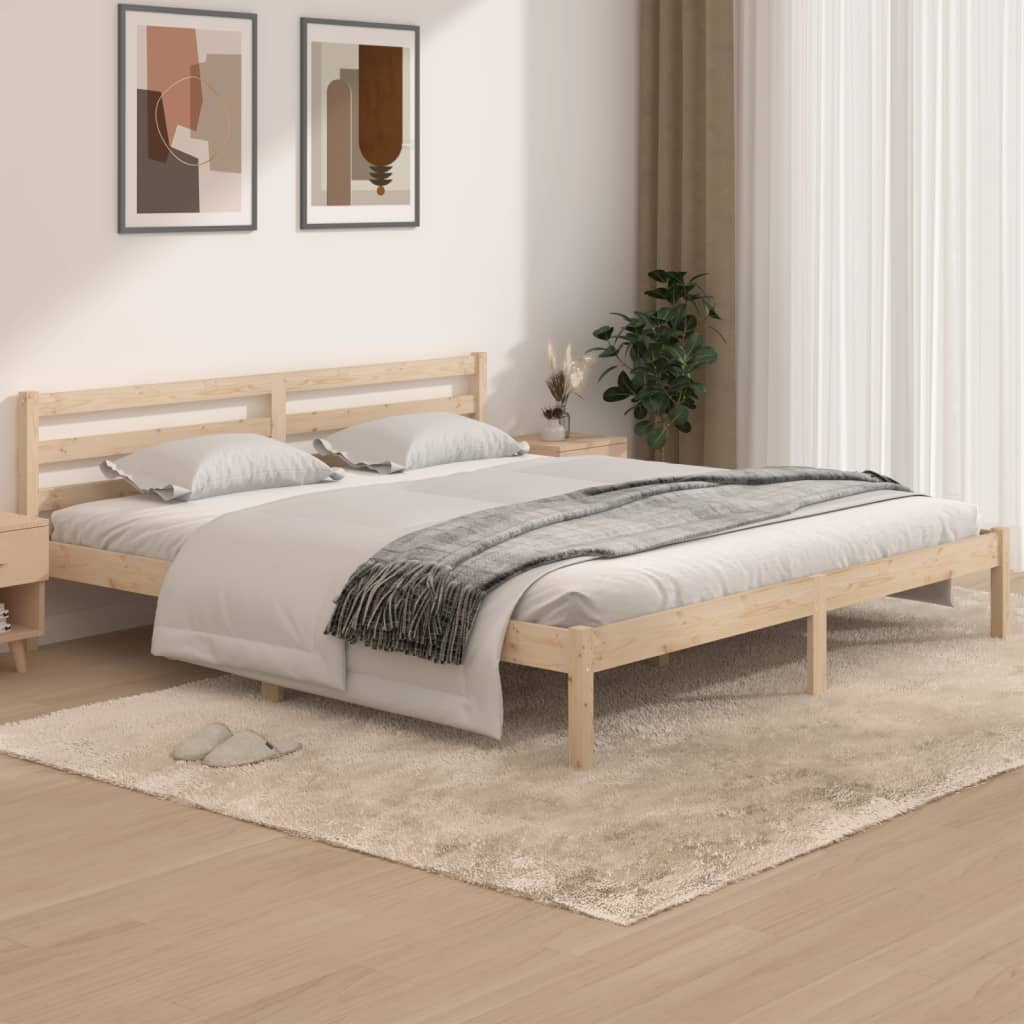 Bed Frame without Mattress 183x203 cm King