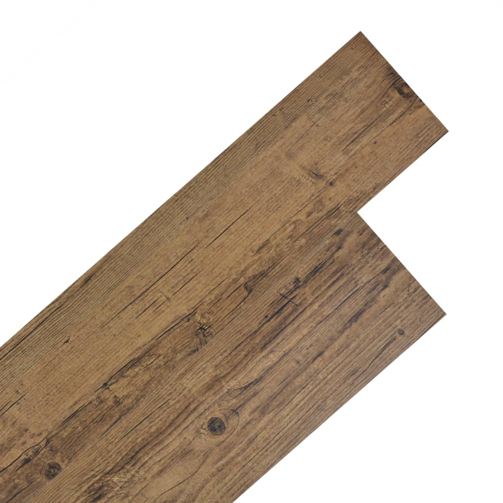 Self-adhesive PVC Flooring Planks 2.51 m² 2 mm Walnut Brown