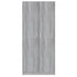 Wardrobe Grey Sonoma 80x52x180 cm Engineered Wood