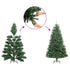 Artificial Christmas Tree with Stand 500 cm Green