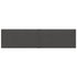 Wall Panels 12 pcs Dark Grey 60x15 cm Fabric 1.08 m²
