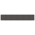 Wall Panels 12 pcs Dark Grey 90x15 cm Fabric 1.62 m²