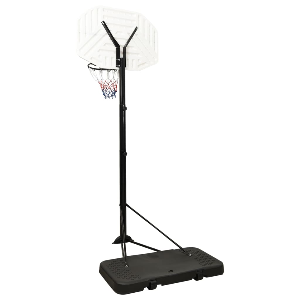 Basketball Stand White 258-363 cm Polyethene