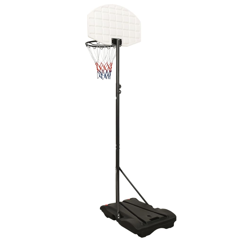 Basketball Stand White 216-250 cm Polyethene