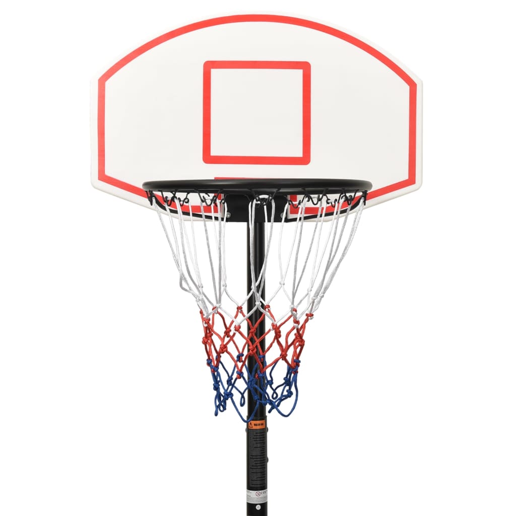 Basketball Stand White 216-250 cm Polyethene