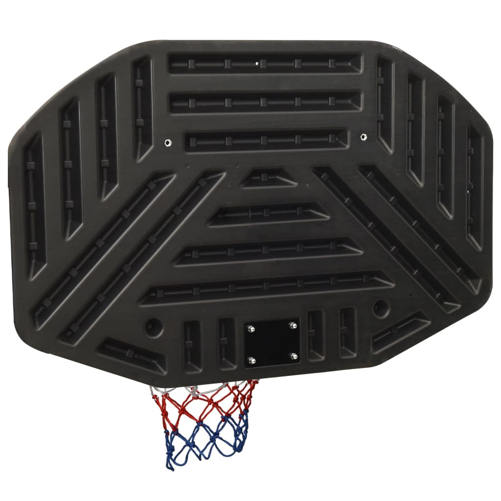 Basketball Backboard Black 109x71x3 cm Polyethene